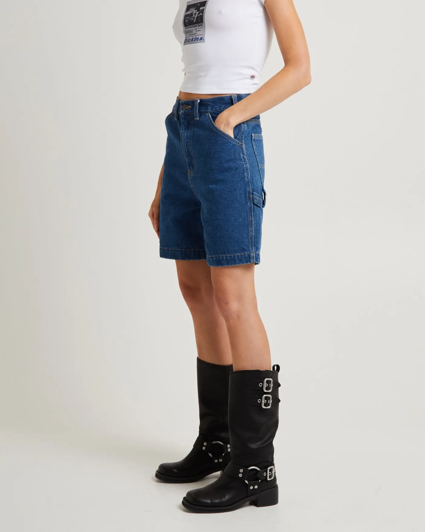 1997 A Line Denim Carpenter Short