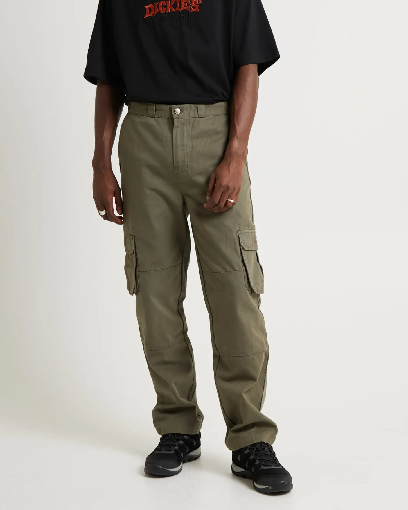 85-283 Cargo Canvas Pants Khaki