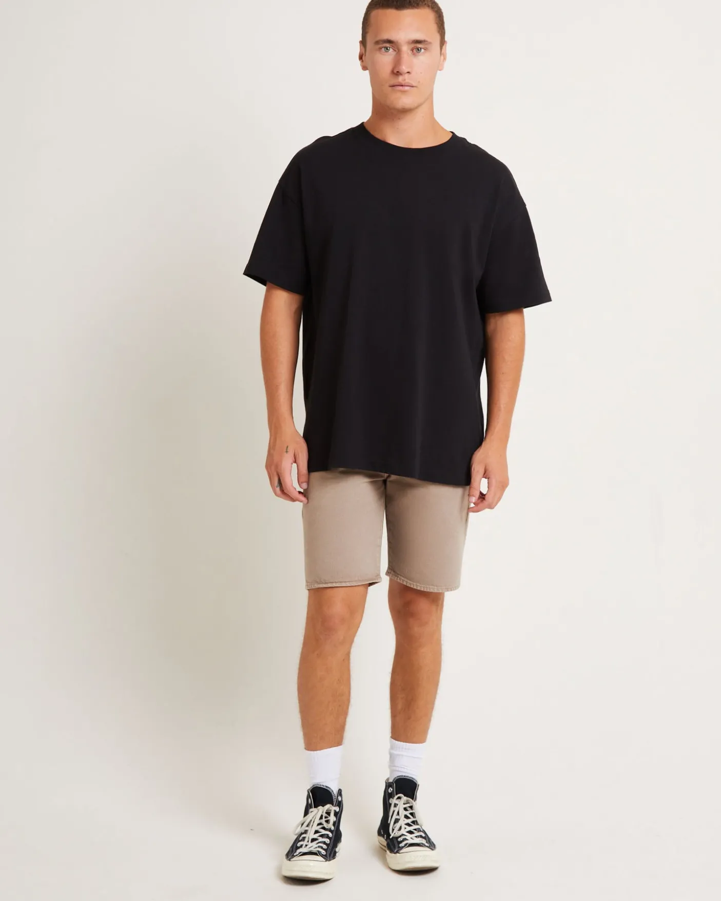 501 Denim Shorts in Beige