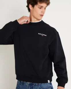 83 Flag Oversized Crewneck Sweater