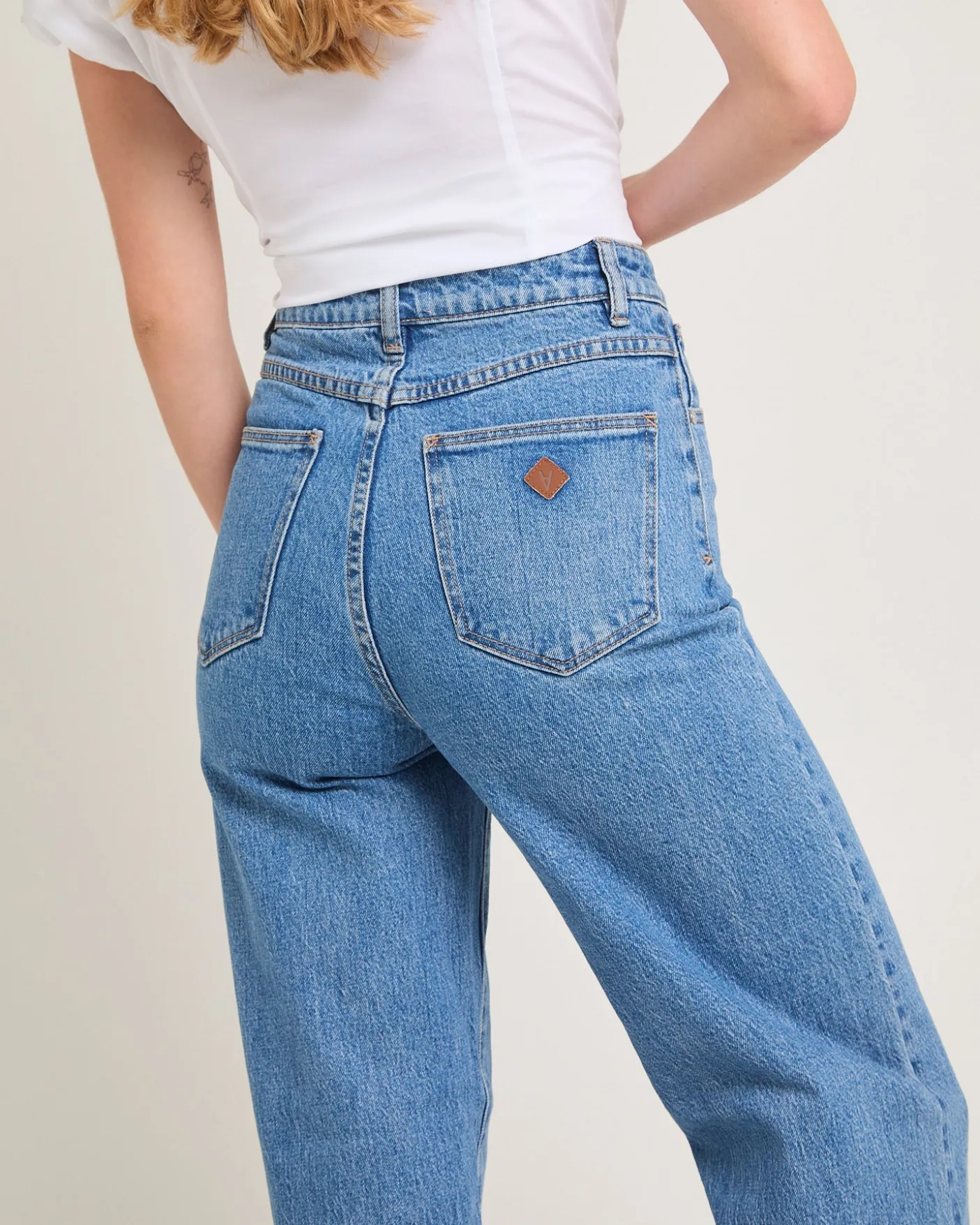 94 High & Wide Denim Jeans Debbie