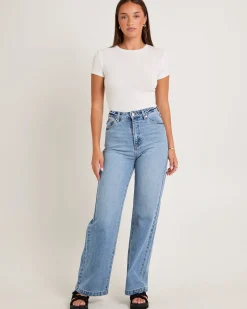 94 High & Wide Jeans Liv