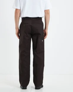 85-283 Loose Fit Pants Dark Brown
