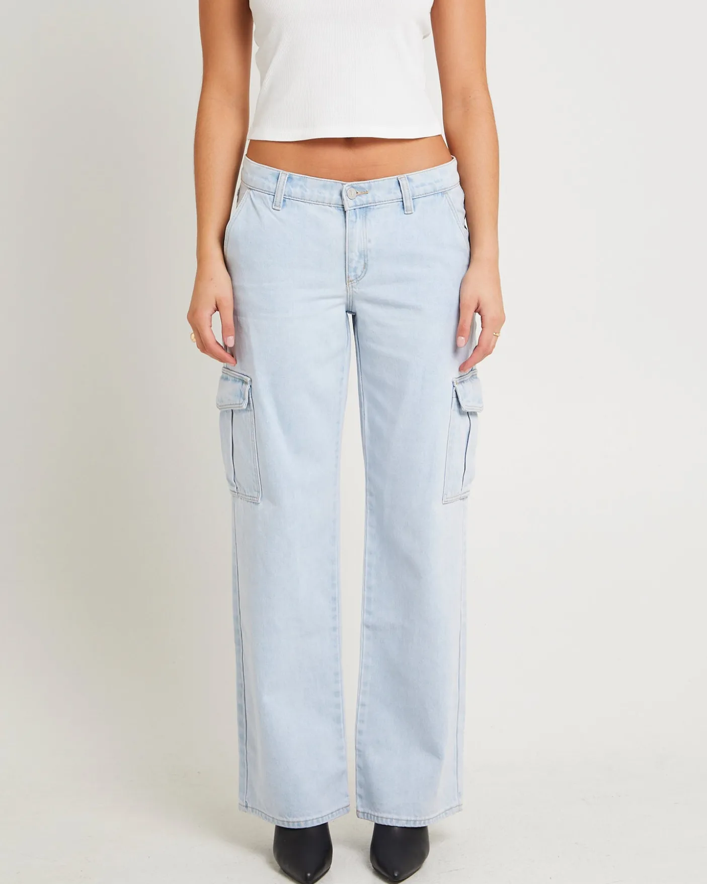 99 Low & Wide Cargo Jeans Hadley