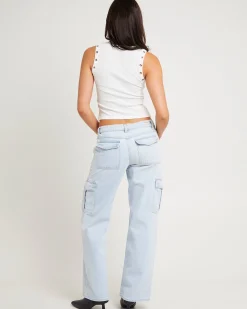 99 Low & Wide Cargo Jeans Hadley