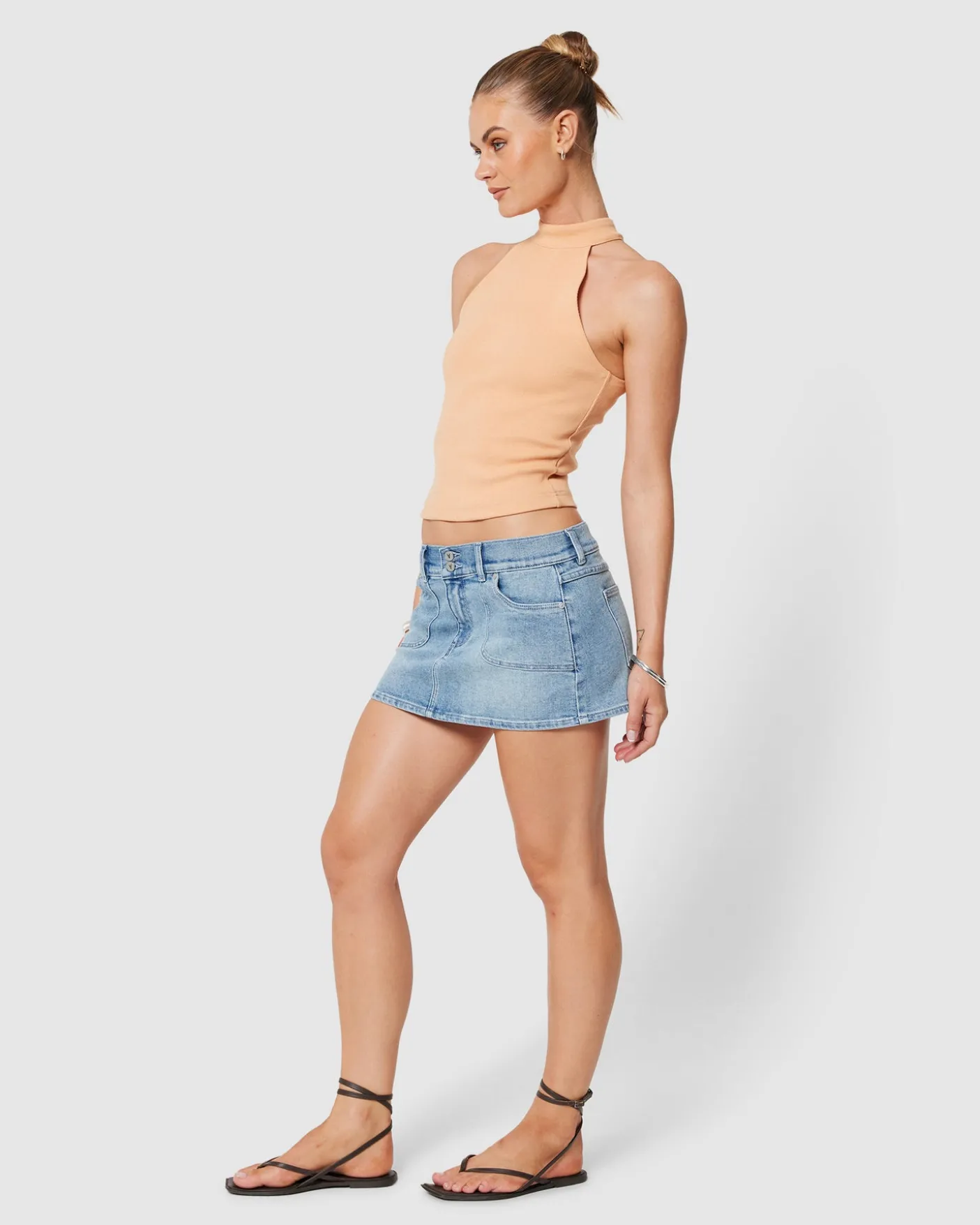99 Low Denim Skirt Willa
