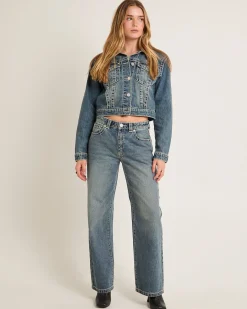 95 Mid Baggy Denim Jeans Amber