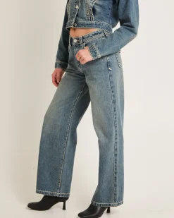 95 Mid Baggy Denim Jeans Amber