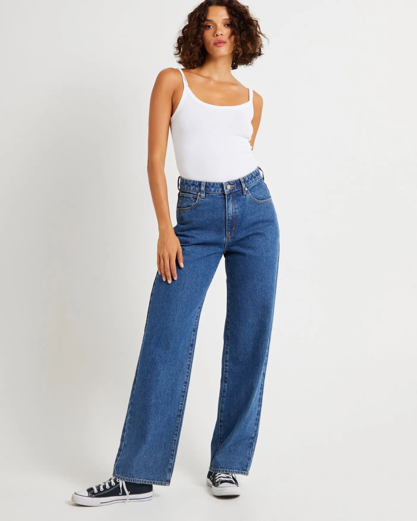 95 Mid Baggy Denim Jeans Bella