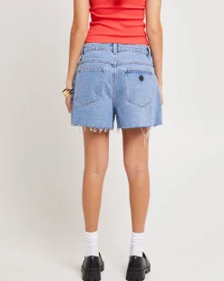 95 Mid Baggy Denim Shorts Ema