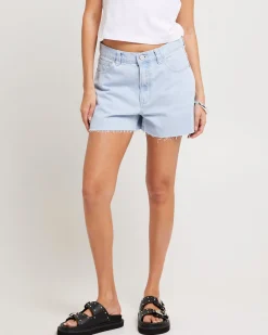 95 Mid Baggy Denim Shorts Kate