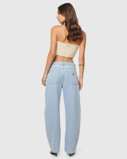 95 Mid Barrel Denim Jeans Kendall