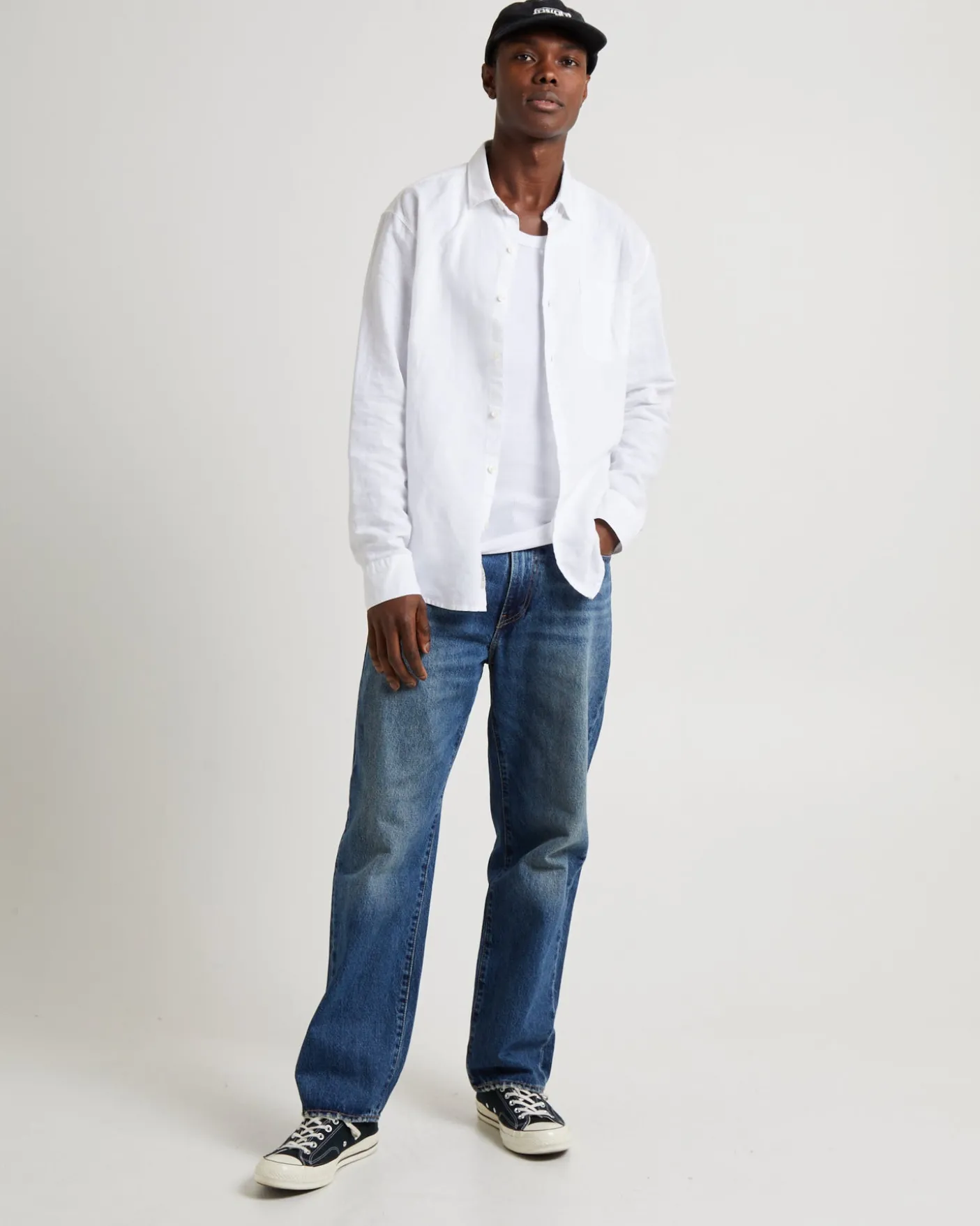 568 Stay Loose Denim Jeans Aisle Seat