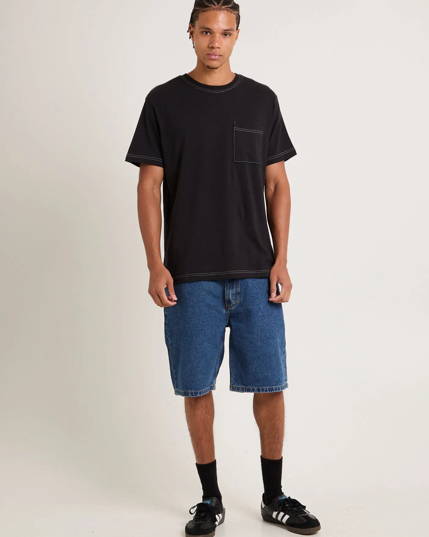 A5 Baggy Denim Shorts Gavin
