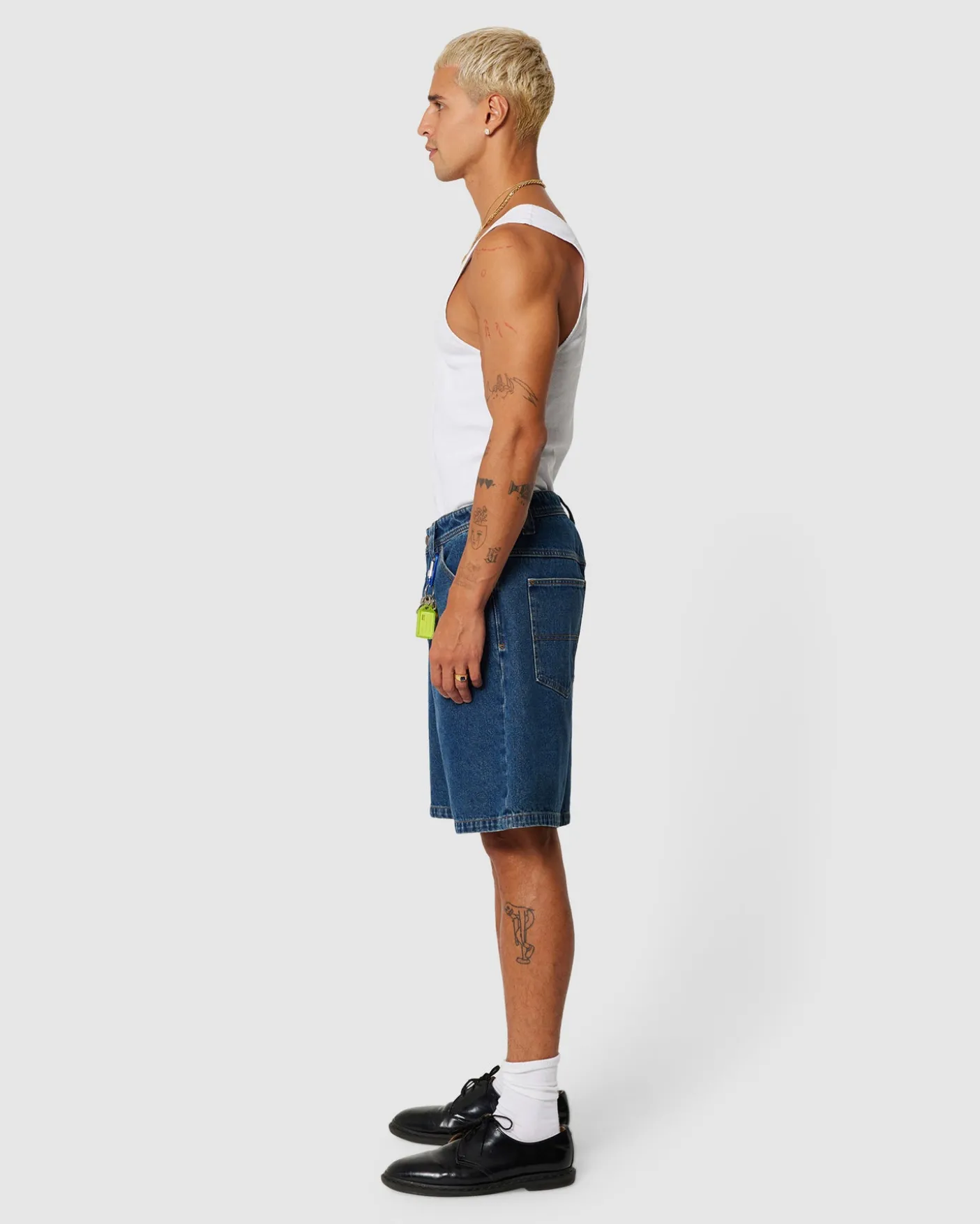 A5 Baggy Denim Shorts Gavin