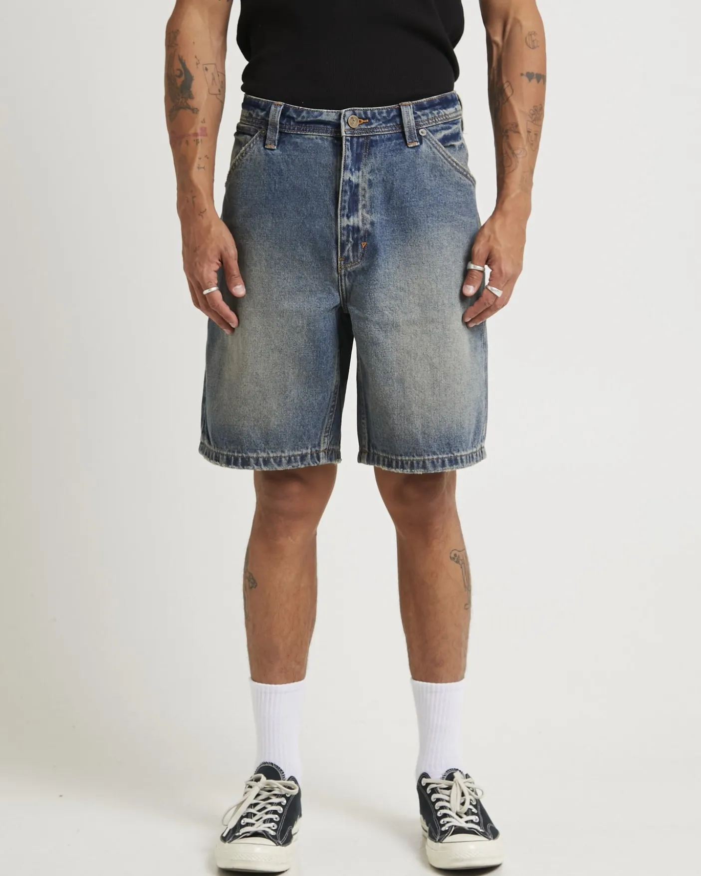 A5 Baggy Denim Shorts Justin