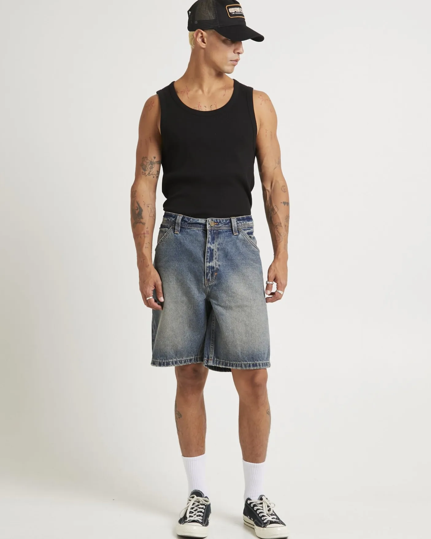 A5 Baggy Denim Shorts Justin
