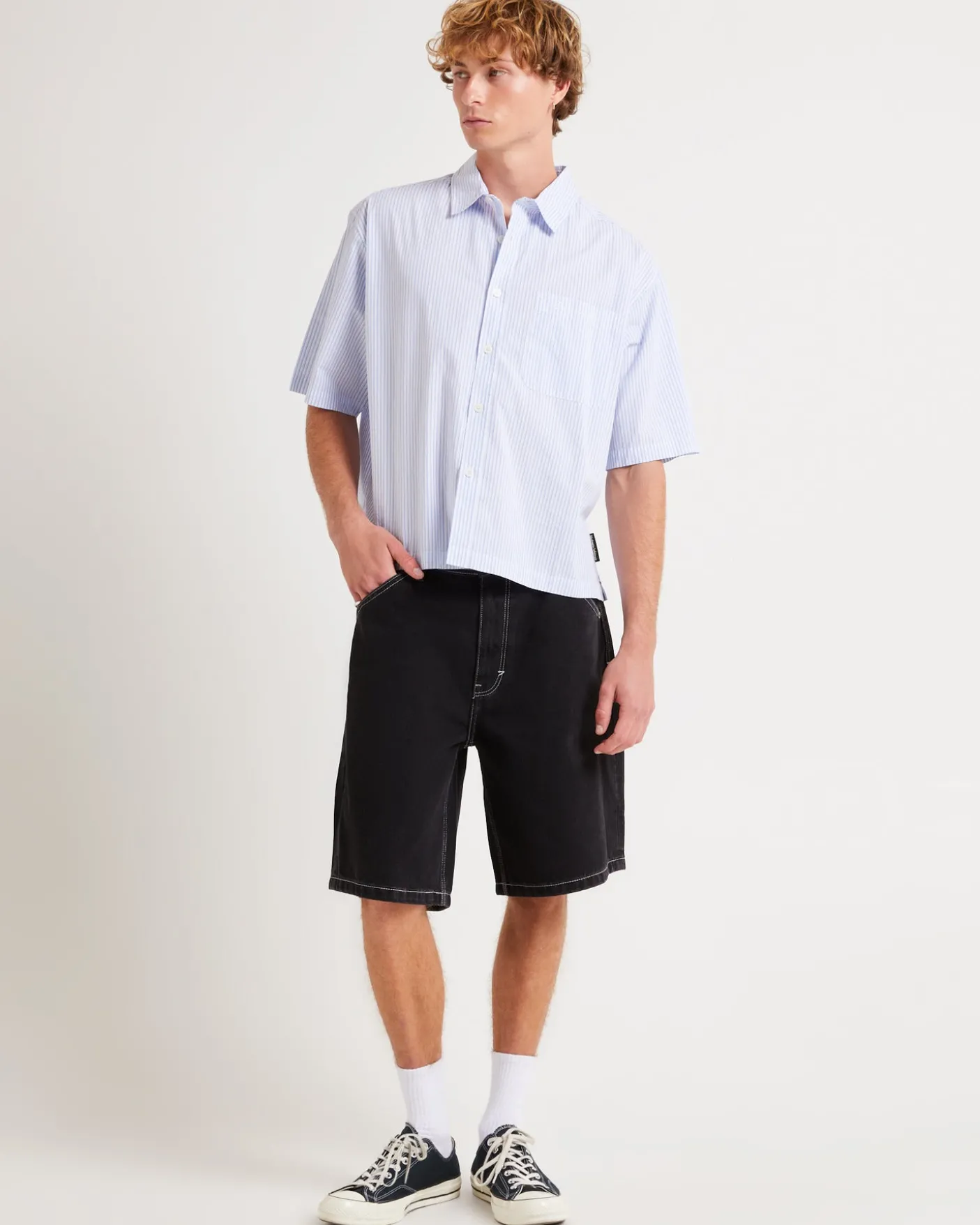 A5 Baggy Denim Shorts Lance