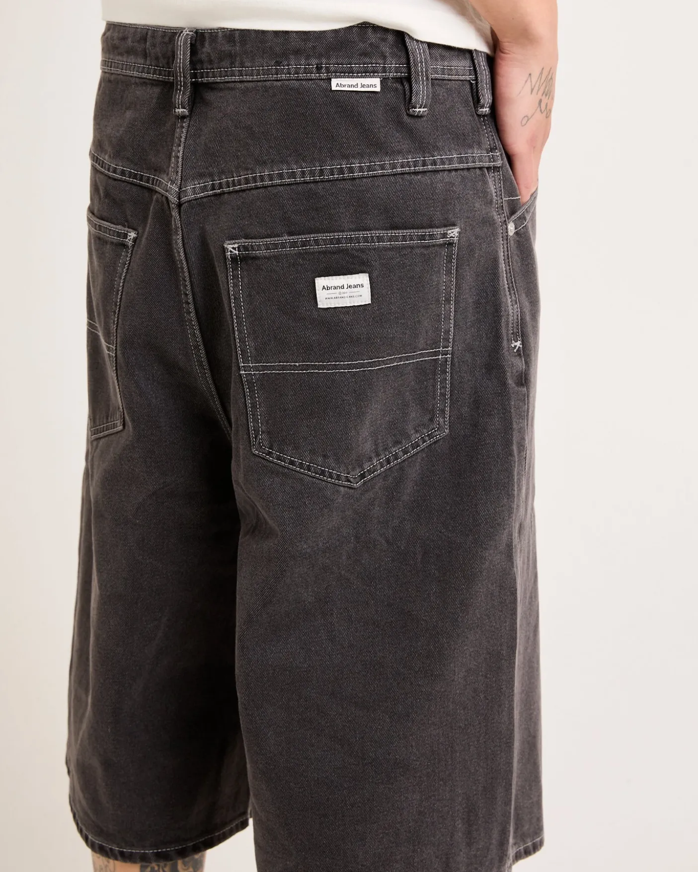 A6 Big Baggy Denim Shorts Paxton