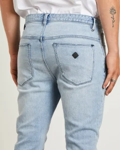 A Dropped Slim Denim Jeans Rossi