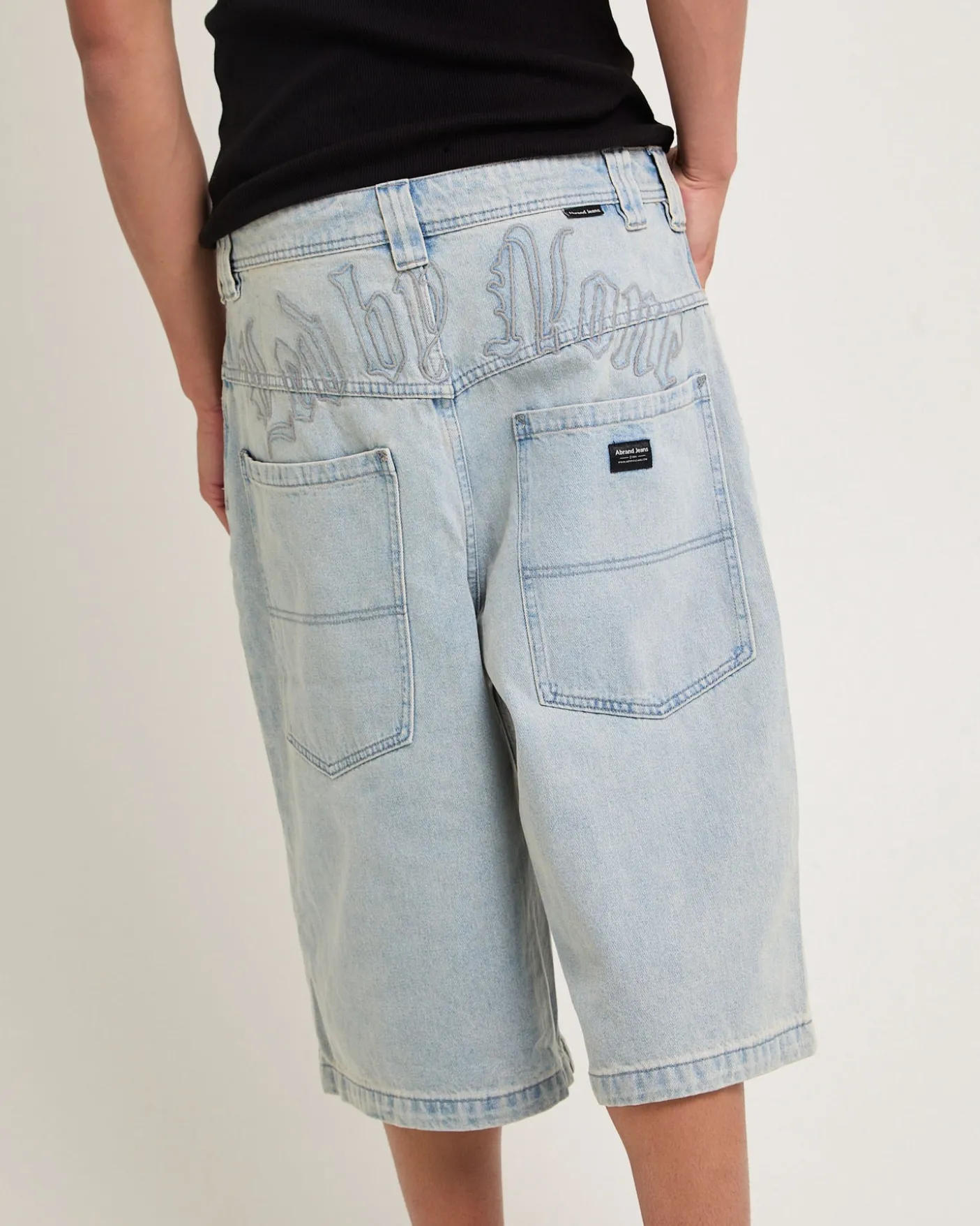 A7 Mega Baggy Denim Shorts Wayne