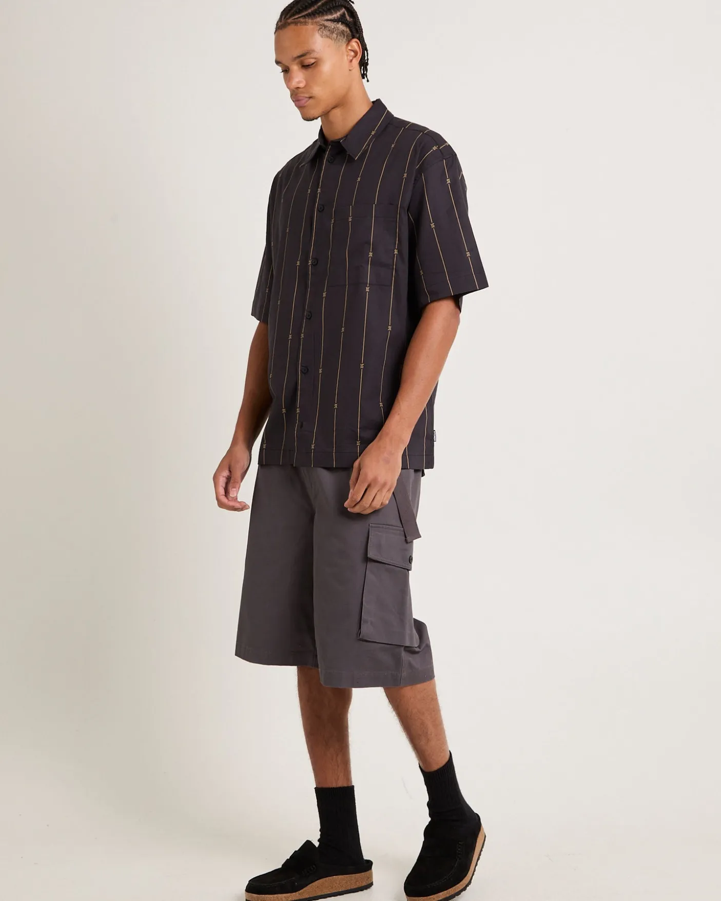 A Stripe Recycled Short Sleeve Shirt