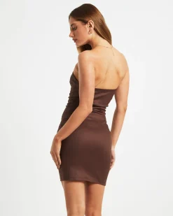 Ada Mini Dress Mocha