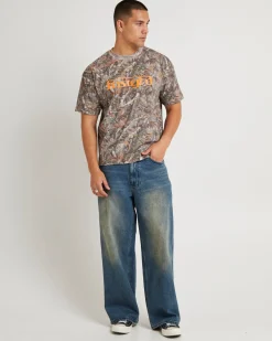 Admission Cropped Camo T-Shirt