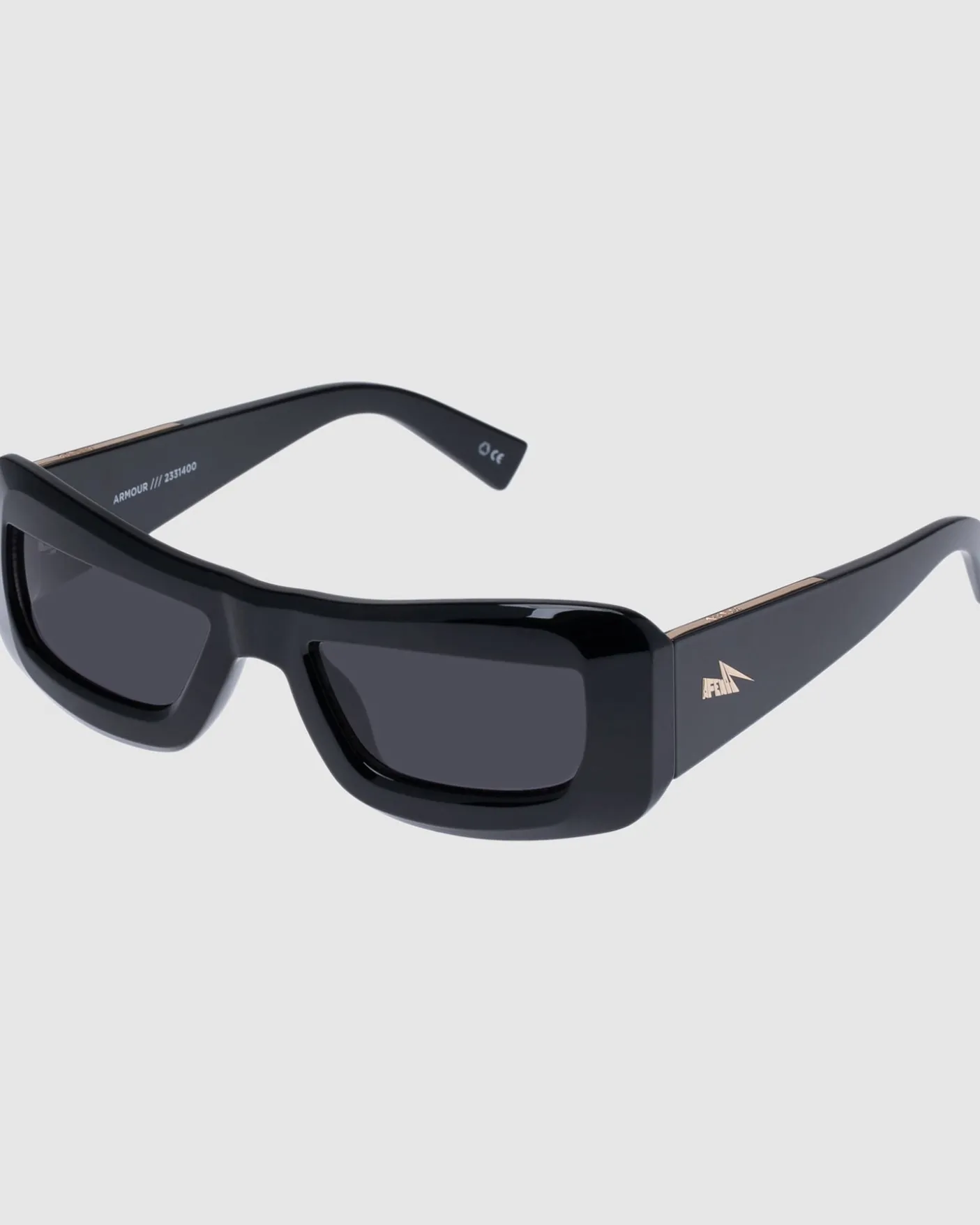 Afends X Le Specs Armour Sunglasses Black