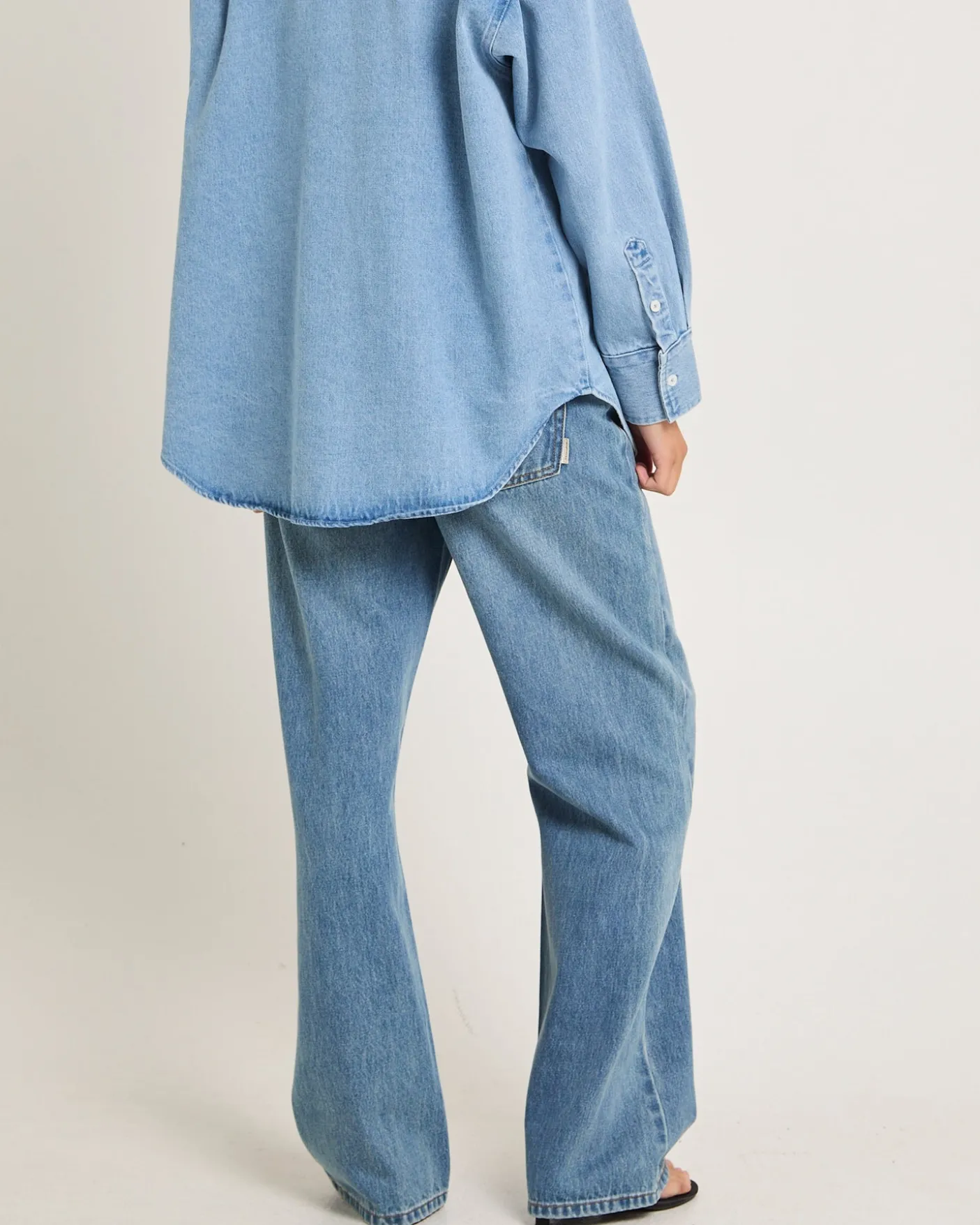 Alexa Mid Rise Relaxed Denim Jeans