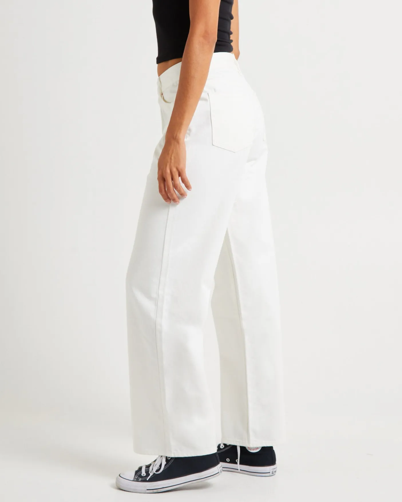 Alexa Mid Rise Relaxed Denim Jeans