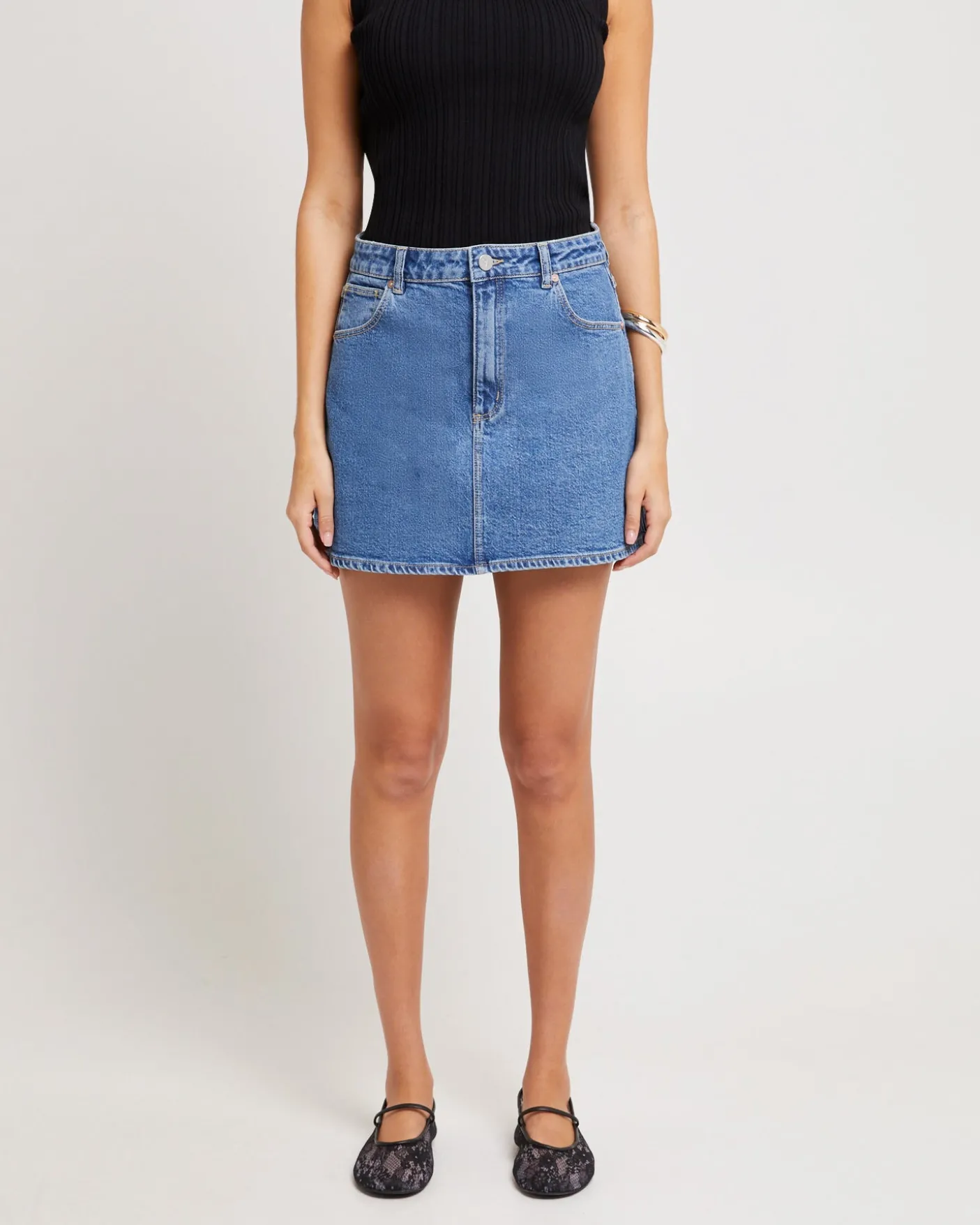 Aline Denim Skirt Reese