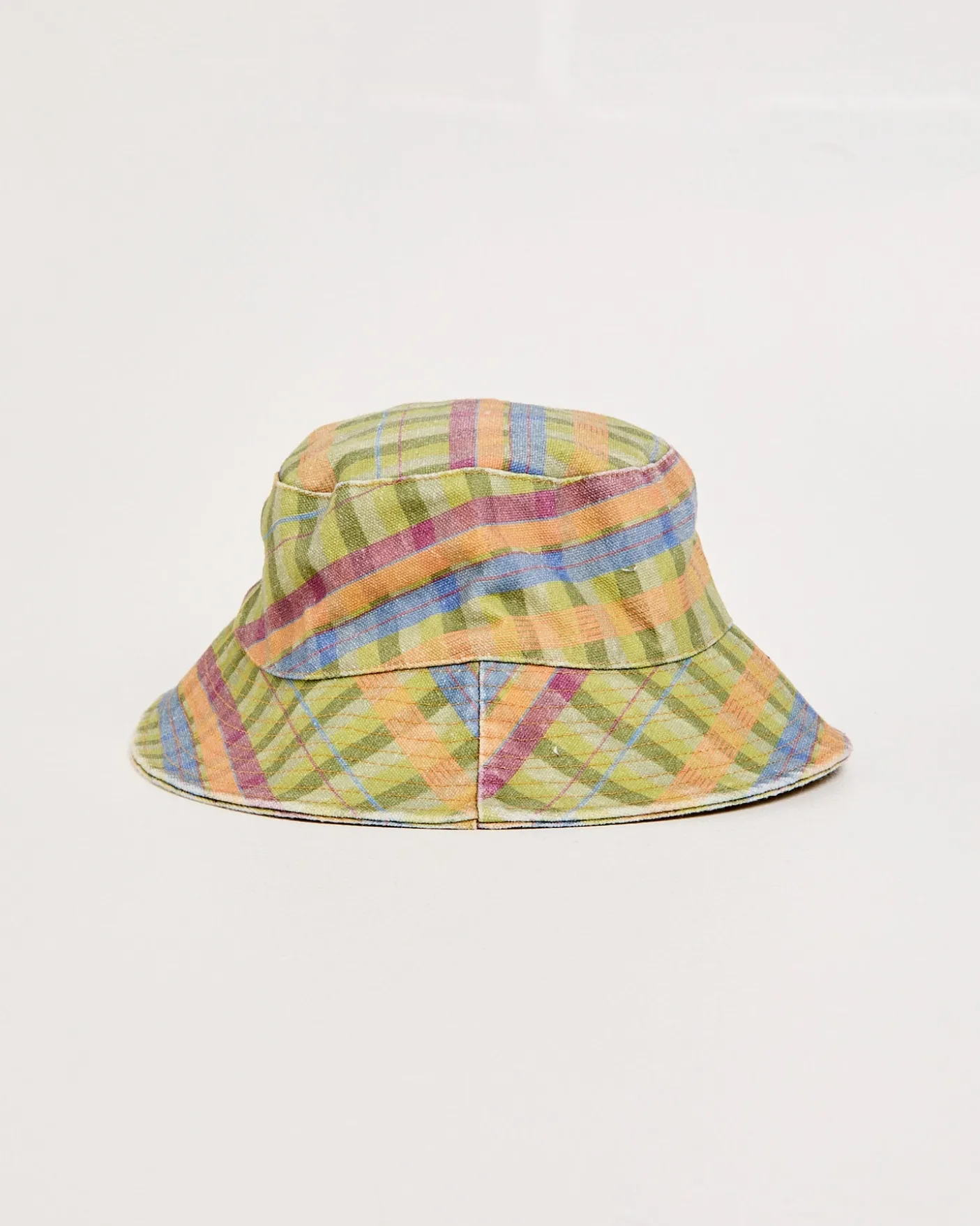 Aloha Moss Gingham Bucket Hat