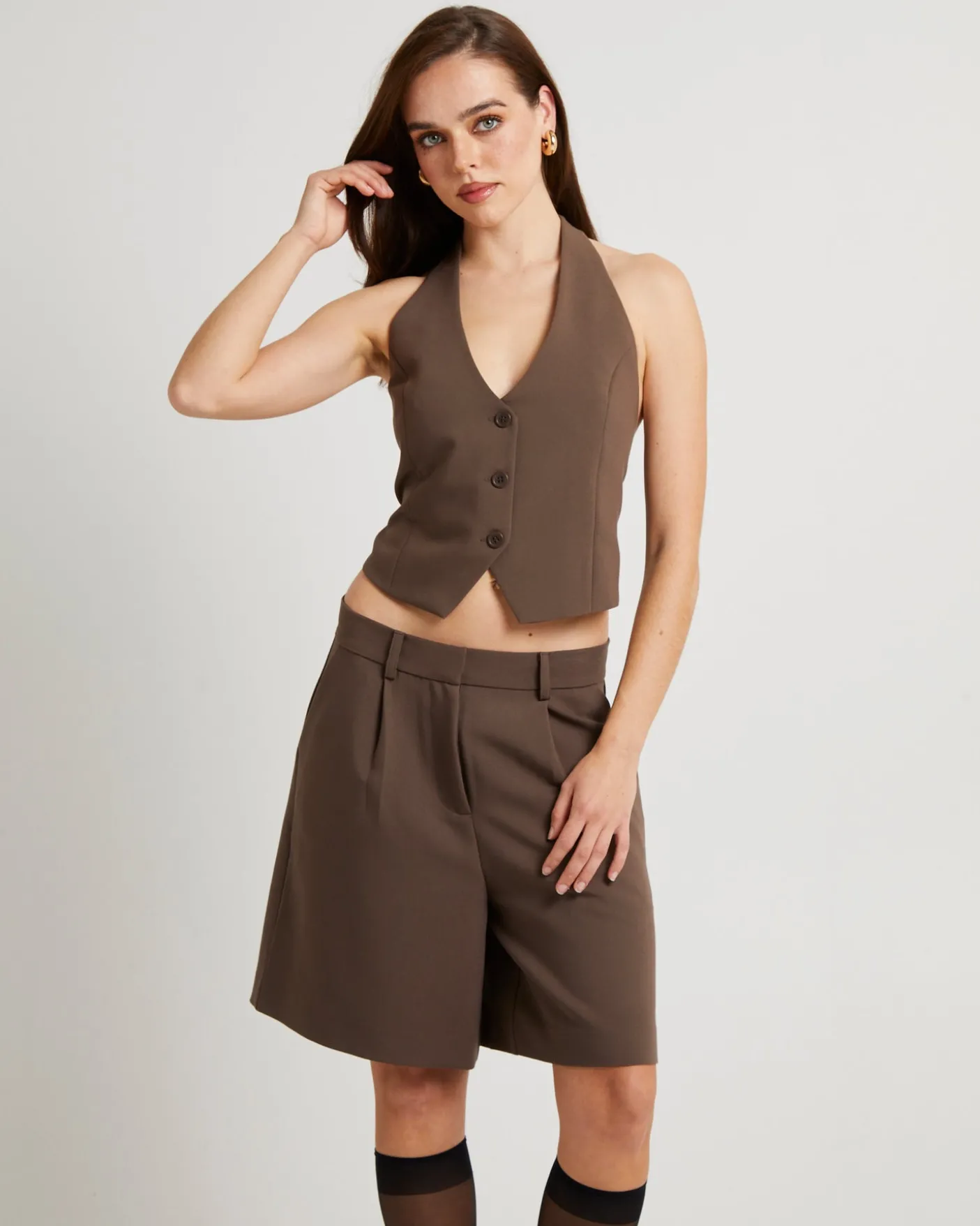 Amiri Halter Tailored Vest