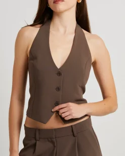 Amiri Halter Tailored Vest