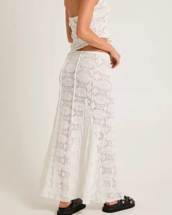 Amore Asymmetrical Textured Maxi Skirt