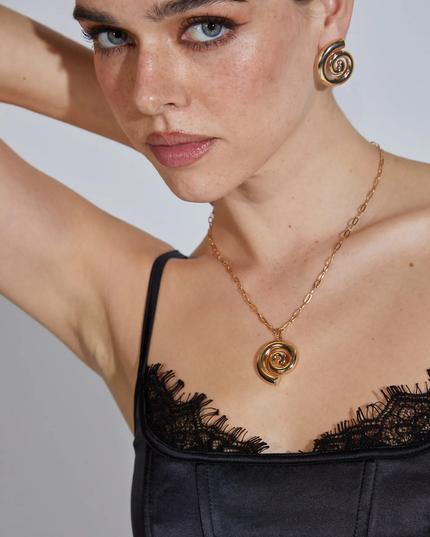 Antiparos Spiral Necklace