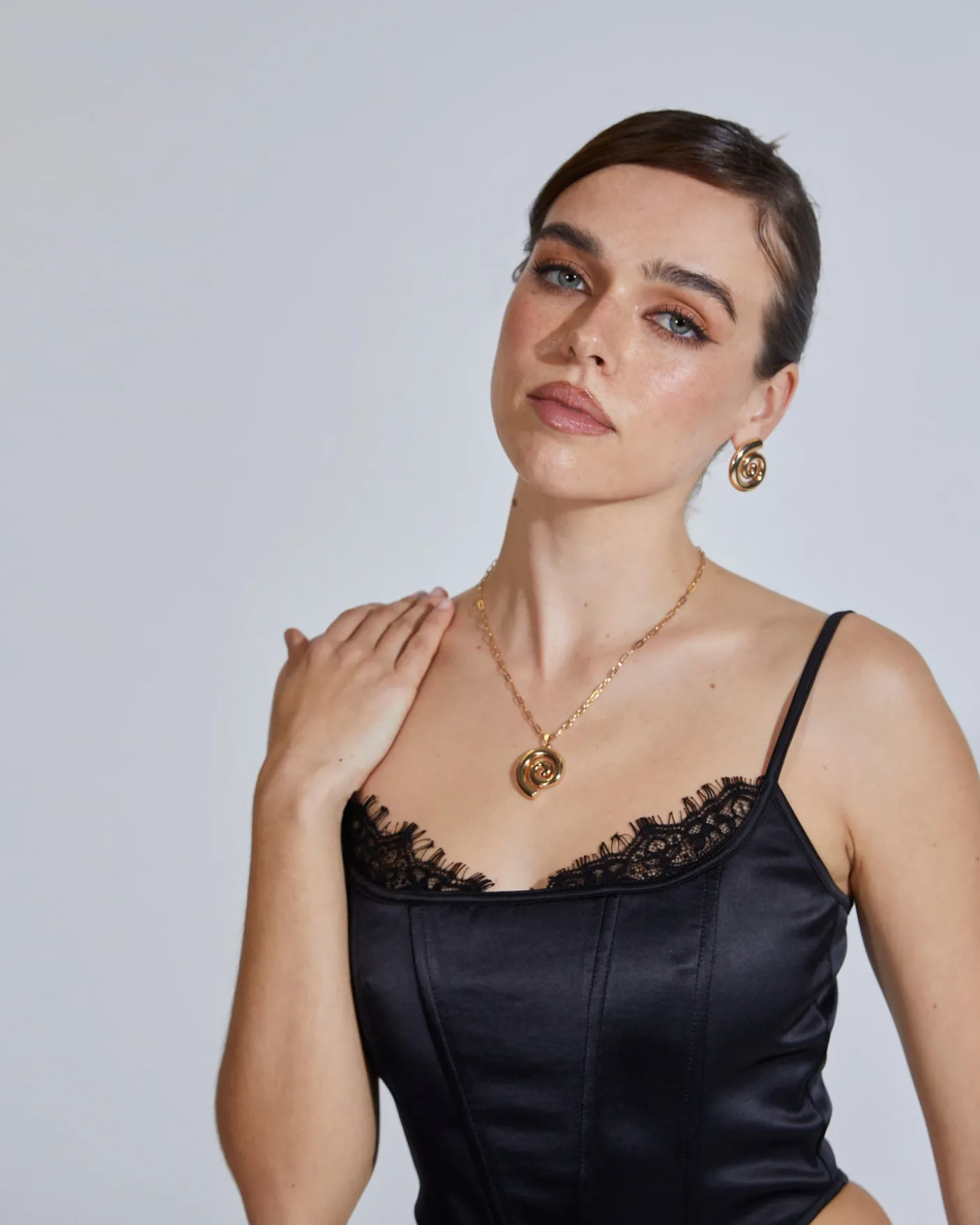 Antiparos Spiral Necklace
