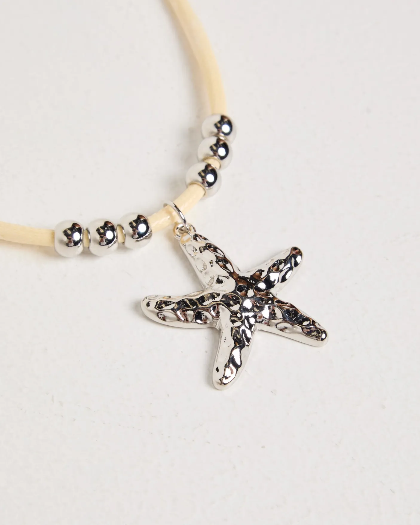 Aqua Starfish Necklace