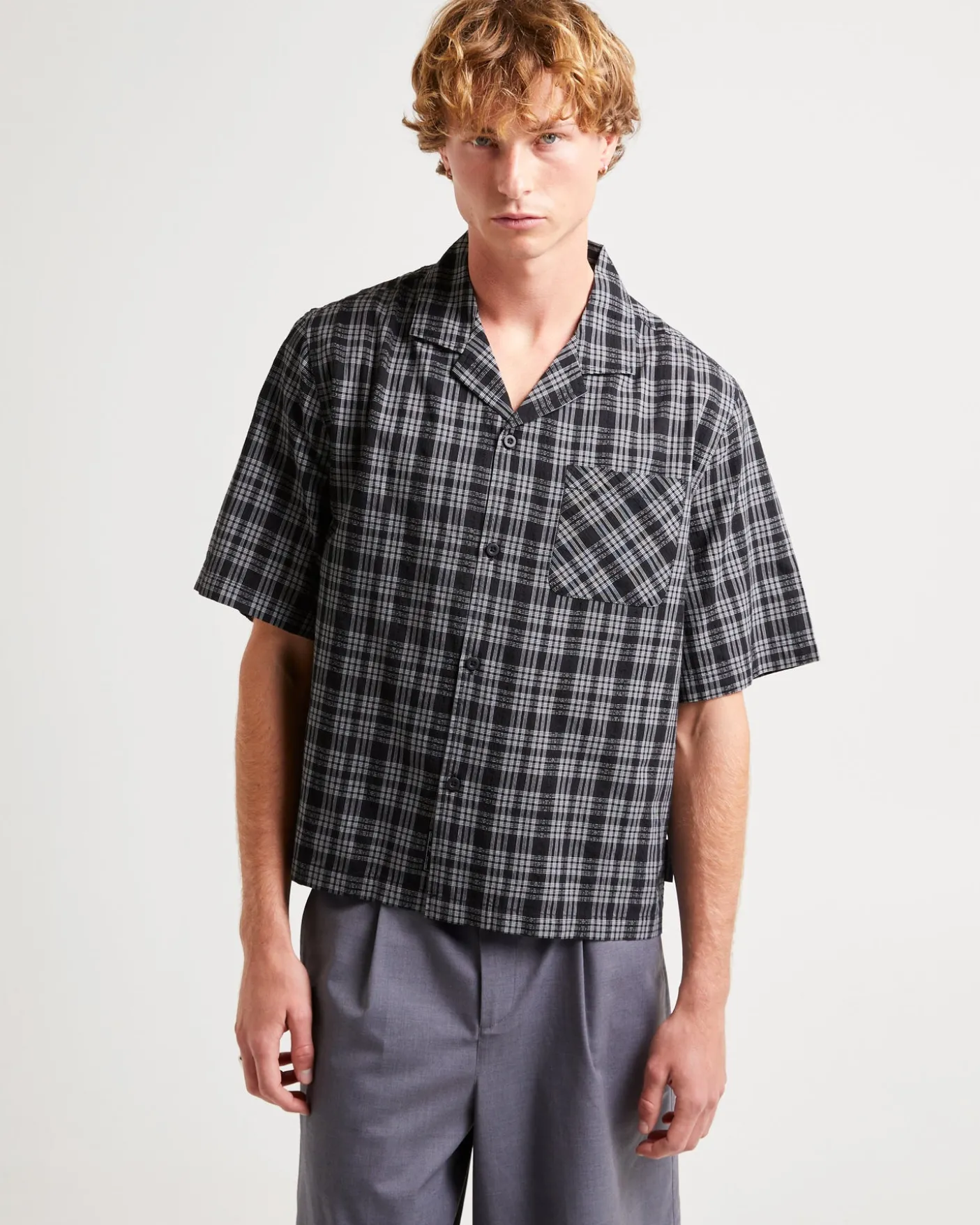 Archibald Cropped Resort Shirt