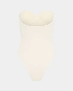 Aria Pinched Bandeau One Piece