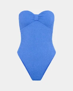 Aria Pinched Bandeau One Piece