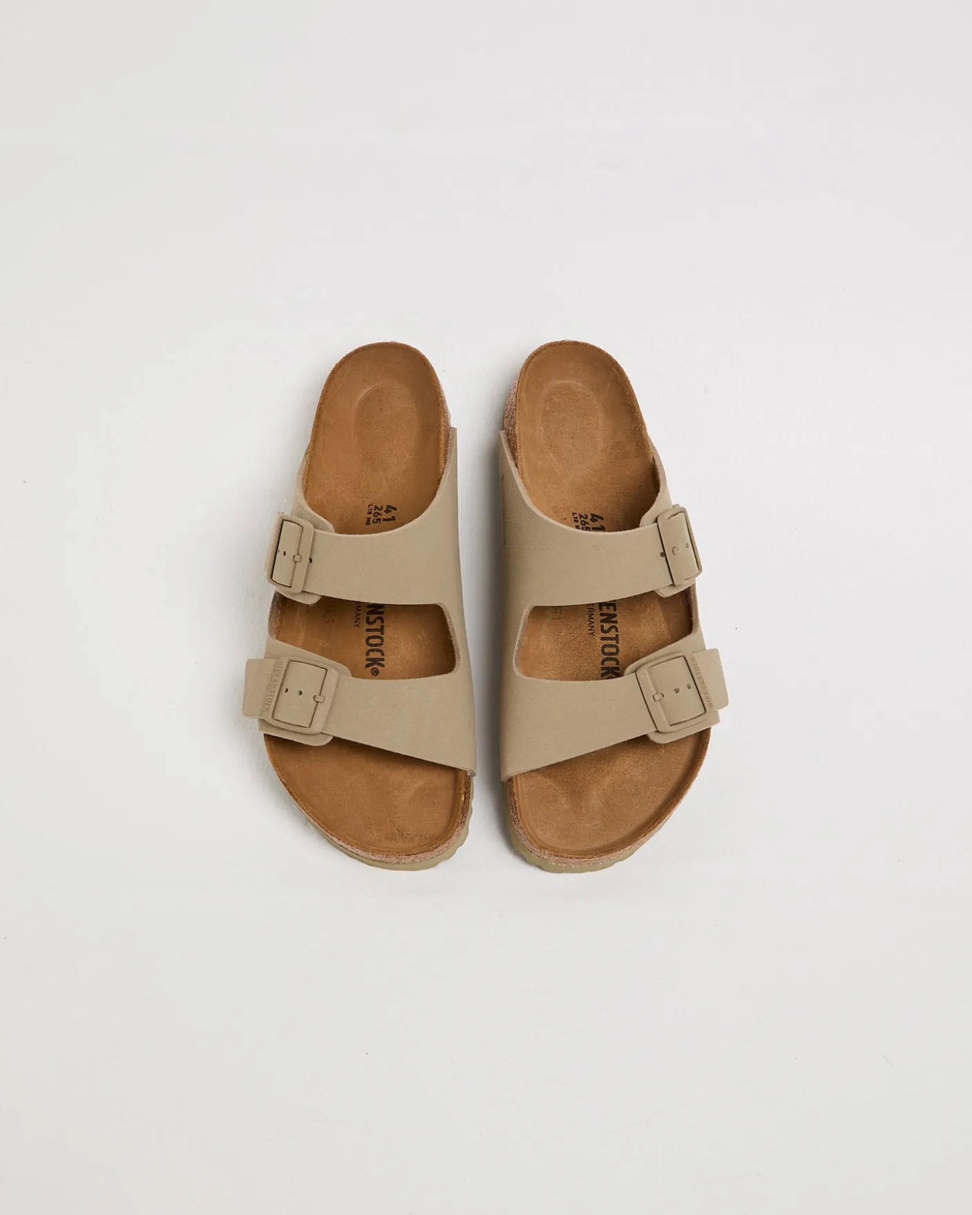 Arizona Faded Khaki Birko-Flor Sandals