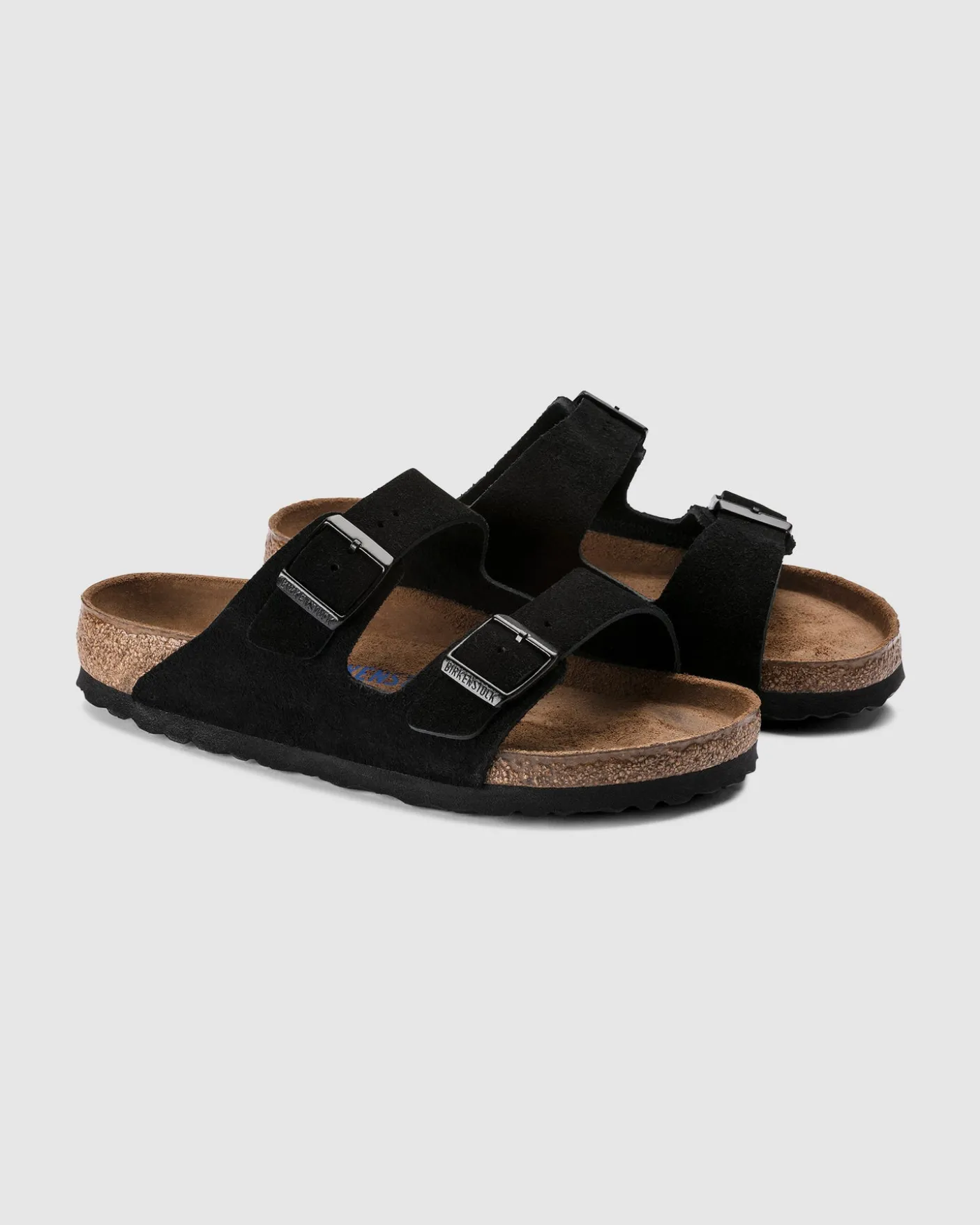 Arizona Soft Foot Bed Suede Leather Sandal