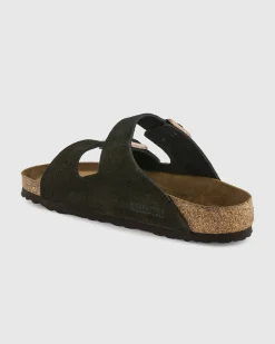 Arizona Soft Foot Bed Suede Leather Sandal