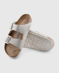 Arizona Soft Footbed Suede Leather Sandals