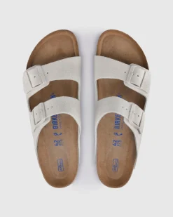 Arizona Soft Footbed Suede Leather Sandals