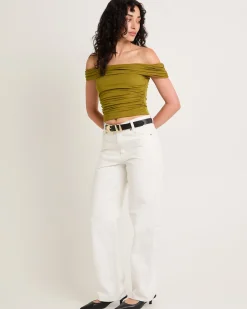 Armani Cold Shoulder Top