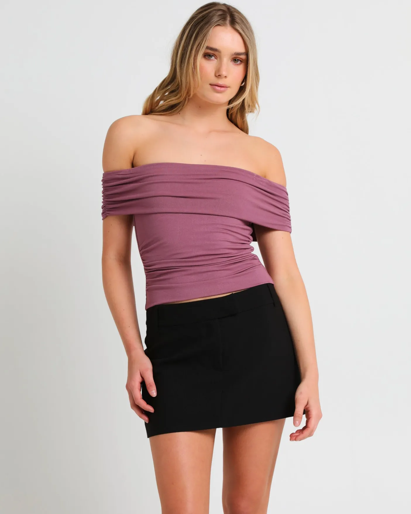 Armani Cold Shoulder Top