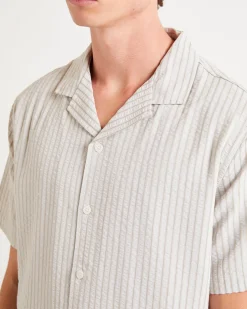 Ashton Seersucker Short Sleeve Resort Shirt